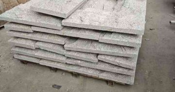 唐山芝麻白蘑菇石，自然面