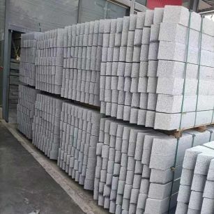 唐山芝麻白树围石 树池
