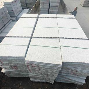 唐山芝麻白毛板，石材毛板