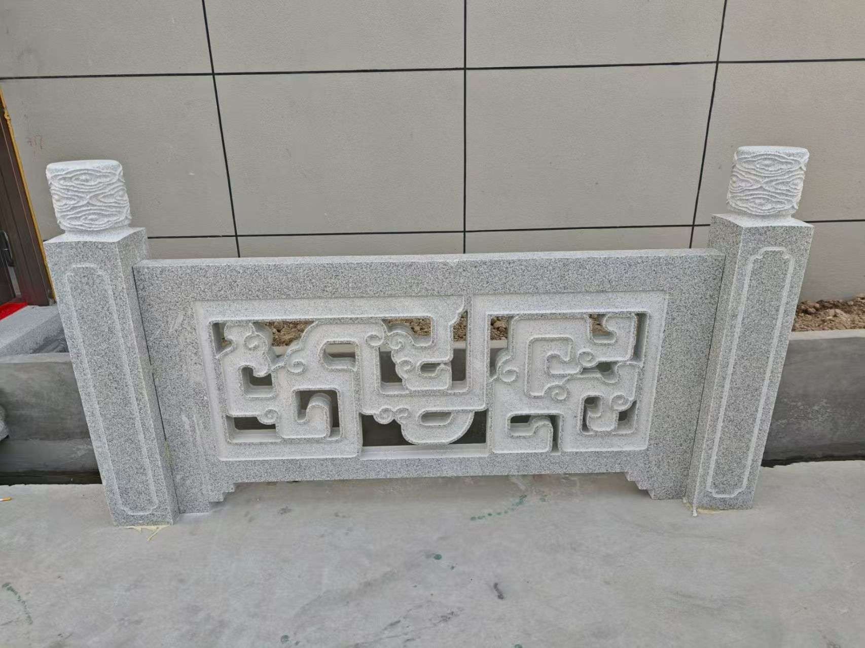 唐山芝麻白河道栏杆 桥栏杆