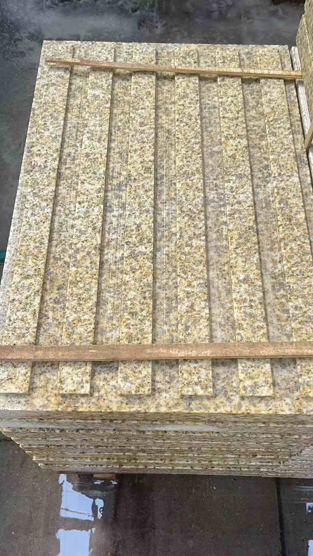 唐山黄金麻盲道 石材盲道